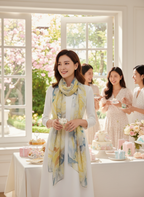 Mulberry Silk Chiffon Scarf