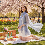 Mulberry Silk Chiffon Scarf