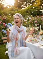 Mulberry Silk Chiffon Scarf