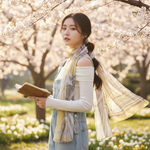 Mulberry Silk Chiffon Scarf