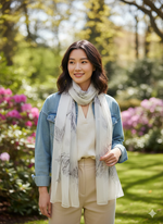 Mulberry Silk Chiffon Scarf