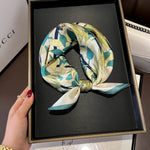 100% Mulberry Silk Versatile Square Scarf