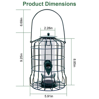 Aura Squirrel-Proof Bird Feeder