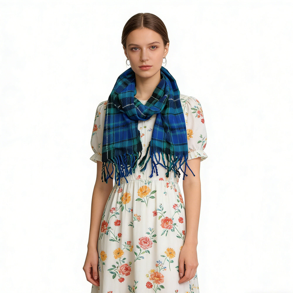 Aura Stripe Scarf & Wrap in Premium Viscose