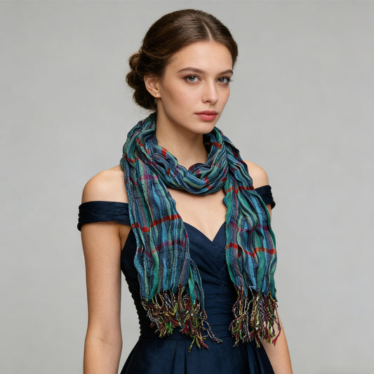 The Apex Jacquard Textured Wrap