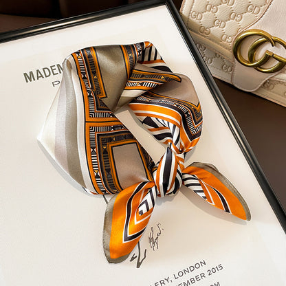 100% Mulberry Silk Versatile Square Scarf