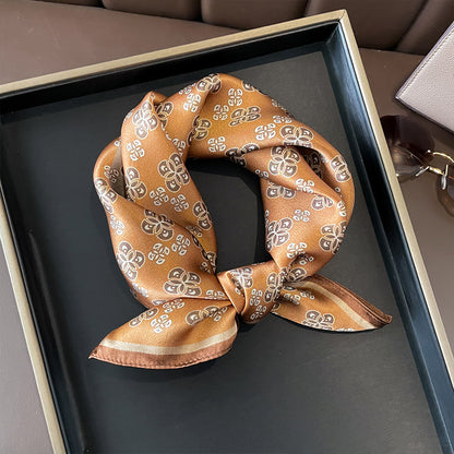 100% Mulberry Silk Versatile Square Scarf