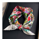 100% Mulberry Silk Versatile Square Scarf