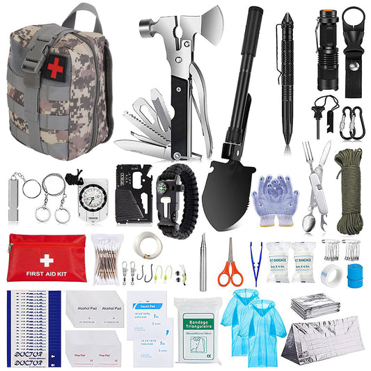 The Sentinel 125-Piece Professional Survival & First Aid Kit