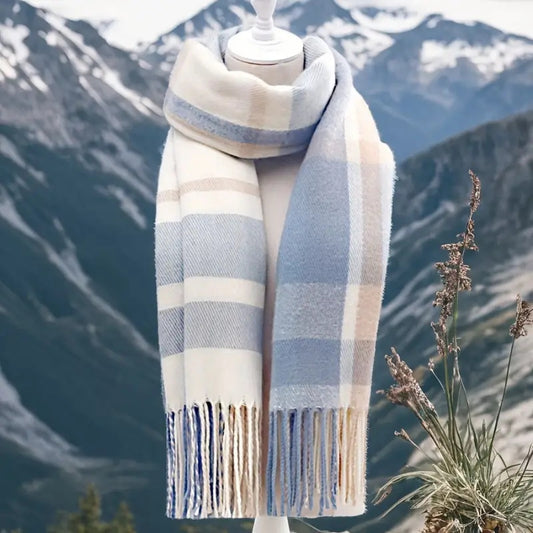 Aura Couple Scarf | Premium Oversized Tassel Wrap