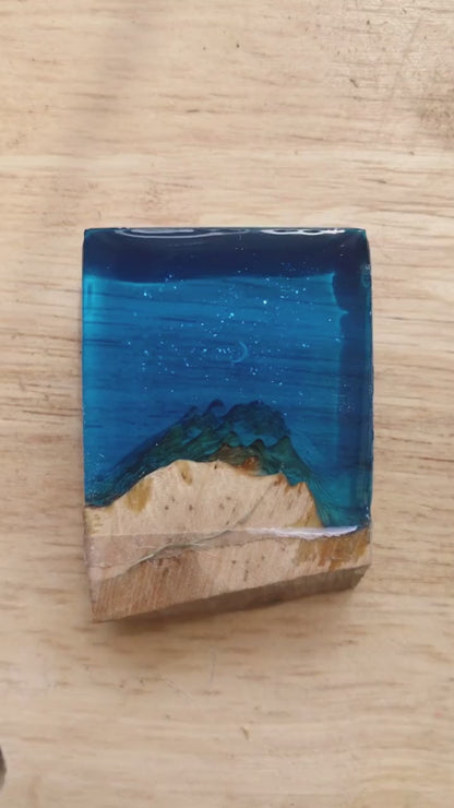 Handcrafted Log Pendant