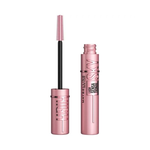 Maybelline Lash Sensational Sky High Washable Mascara, Blackest Black